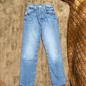 Mother the high waisted hiker denim size 24